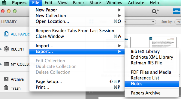 Write papers on mac
